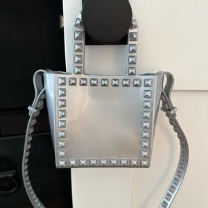 Carmen Sol Alice Mini Shoulder Bag- Metallic Jelly